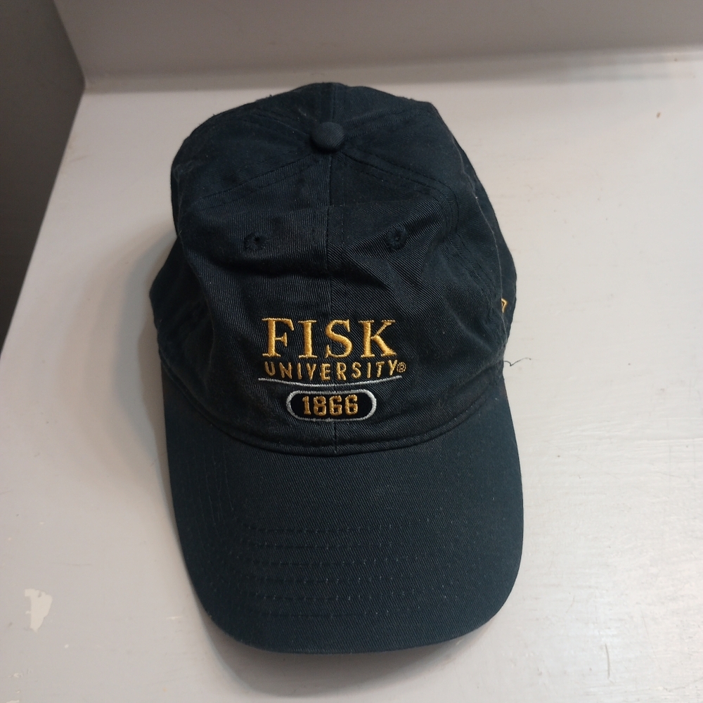 Ouray Sportswear Fisk University Velcro Strapback Hat